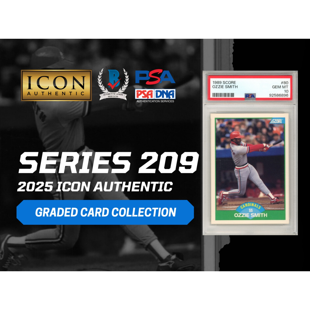 2025 Icon Authentic Graded Card Collection Mystery Box Series 209 at PristineAuction.com