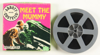 Vintage Original All Home Movie Projectors "Abbott and Costello: Meet the Mummy" Castle Films 8mm Film Reel with Original Box at PristineAuction.com