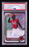 Elly De La Cruz 2022 Bowman Chrome Mega Box Autographs #BCMAED EXCH RC (PSA 10 | Autograph Graded PSA 10) at PristineAuction.com