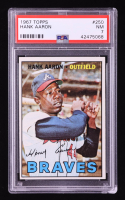 Hank Aaron 1967 Topps #250 (PSA 7) at PristineAuction.com