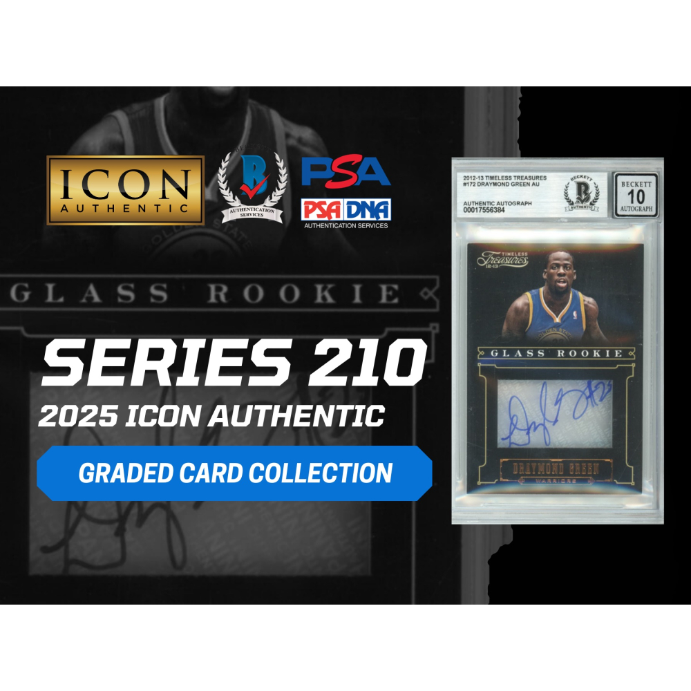 2025 Icon Authentic Graded Card Collection Mystery Box Series 210 at PristineAuction.com