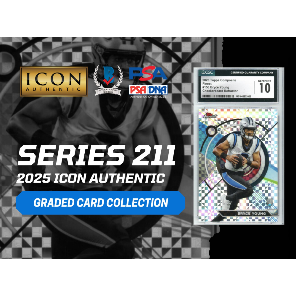 2025 Icon Authentic Graded Card Collection Mystery Box Series 211 at PristineAuction.com