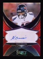 Nico Collins 2024 Select Select Signatures Prizm Red #18 #38/75 at PristineAuction.com