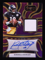 Kordell Stewart 2024 Select Signature Memorabilia Prizm Purple #24 #28/49 at PristineAuction.com