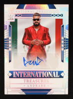Andrade 2024 Panini National Treasures WWE International Treasures Signatures Holo Silver #7 #09/70 at PristineAuction.com