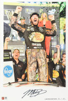 Martin Truex Jr. Signed LE "2017 NASCAR Champion" 12x18 Print (PA) at PristineAuction.com