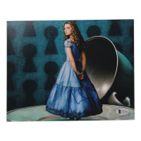 Mia Wasikowska Signed "Alice in Wonderland" 8x10 Photo (Beckett) at PristineAuction.com