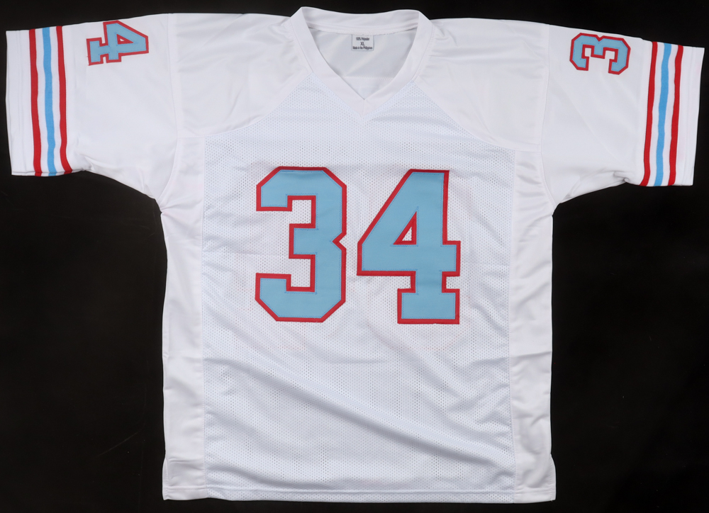 Earl Campbell Signed Jersey (JSA) at PristineAuction.com Earl Campbell Signed Jersey (JSA) at PristineAuction.com
