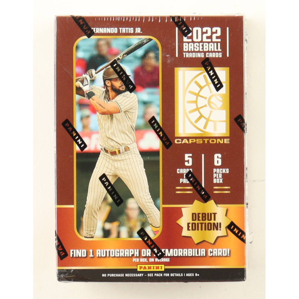 2022 Panini Capstone Baseball Blaster Box with (6) Packs at PristineAuction.com