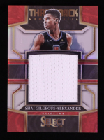 Shai Gilgeous-Alexander 2022-23 Select Throwback Memorabilia #9 at PristineAuction.com