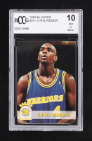 Chris Webber 1993-94 Hoops #341 RC (BCCG 10) at PristineAuction.com