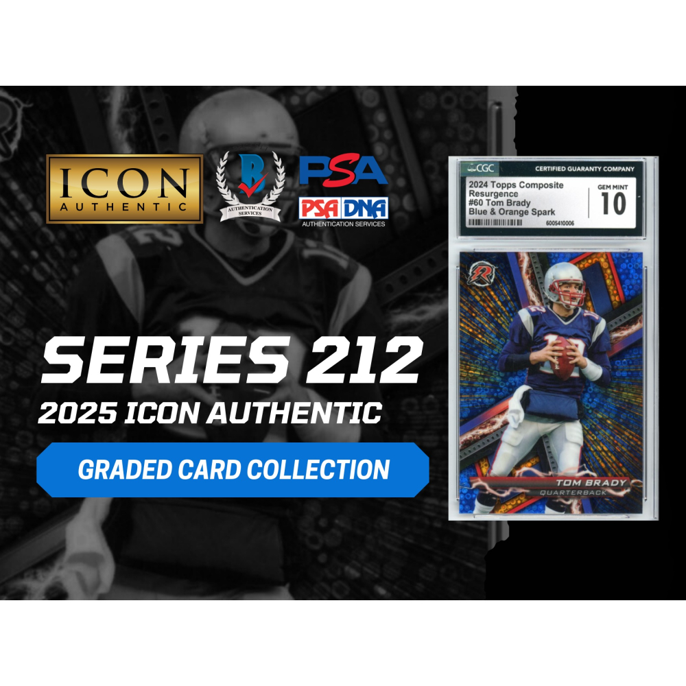 2025 Icon Authentic Graded Card Collection Mystery Box Series 212 at PristineAuction.com