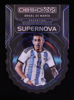 Angel Di Maria 2022-23 Panini Obsidian Supernova Electric Etch Blue #1 #13/20 at PristineAuction.com