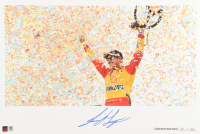 Joey Logano Signed LE "2022 NASCAR Champion" 12x18 Print (PA) at PristineAuction.com