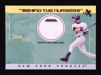 Derek Jeter 2003 E-X Behind the Numbers Game Jersey 500 #DJ #228/500 at PristineAuction.com