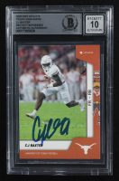 CJ Baxter Signed 2023 OnIt Athlete #4 RC (Beckett | Auto Grade 10) at PristineAuction.com