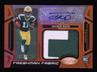 Jayden Reed 2023 Certified Freshman Fabric Mirror Signatures Orange #19 #109/249 RC at PristineAuction.com