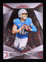 Justin Herbert 2024 Panini Black Ruby #60 #9/9 at PristineAuction.com
