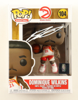 Dominique Wilkins Signed Hawks #104 Funko Pop! Vinyl Figure (Schwartz) at PristineAuction.com