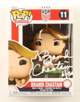 Brandi Chastain Signed Team USA #11 Funko Pop! Vinyl Figure Inscribed "6 USA" (Schwartz) at PristineAuction.com
