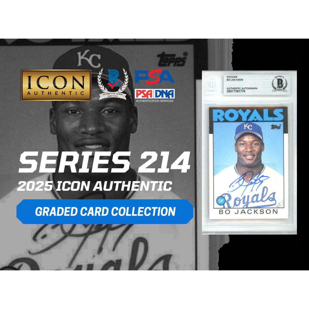 2025 Icon Authentic Graded Card Collection Mystery Box Series 214 at PristineAuction.com