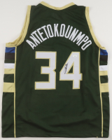 Giannis Antetokounmpo Signed Jersey (JSA) at PristineAuction.com