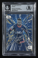 Neymar Jr. Signed 2022-23 Topps Project22 #142 Whip (Beckett | Auto Grade 10) at PristineAuction.com