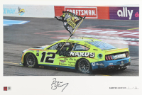 Ryan Blaney Signed LE "2023 NASCAR Champion" 12x18 Print (PA) at PristineAuction.com