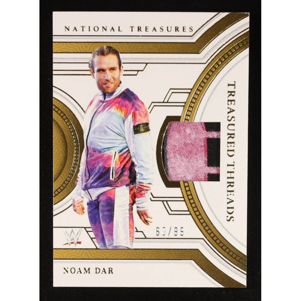Noam Dar 2024 Panini National Treasures WWE Treasured Threads #30 #60/99 at PristineAuction.com