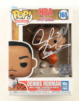 Dennis Rodman Signed "NBA All-Stars" #160 Funko Pop! Vinyl Figure (Schwartz) at PristineAuction.com