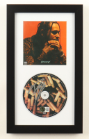 Post Malone Signed Custom Framed "Stoney" CD Display (Beckett) at PristineAuction.com