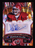 Marcus Allen 2024 Topps Resurgence Resurgence Signatures Orange Power Surge #RSMA #15/25 at PristineAuction.com