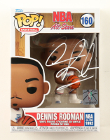 Dennis Rodman Signed "NBA All-Stars" #160 Funko Pop! Vinyl Figure (Schwartz) at PristineAuction.com