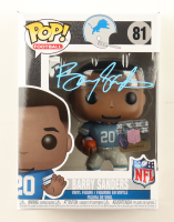 Barry Sanders Signed Lions #81 Funko Pop! Vinyl Figure (Schwartz) at PristineAuction.com