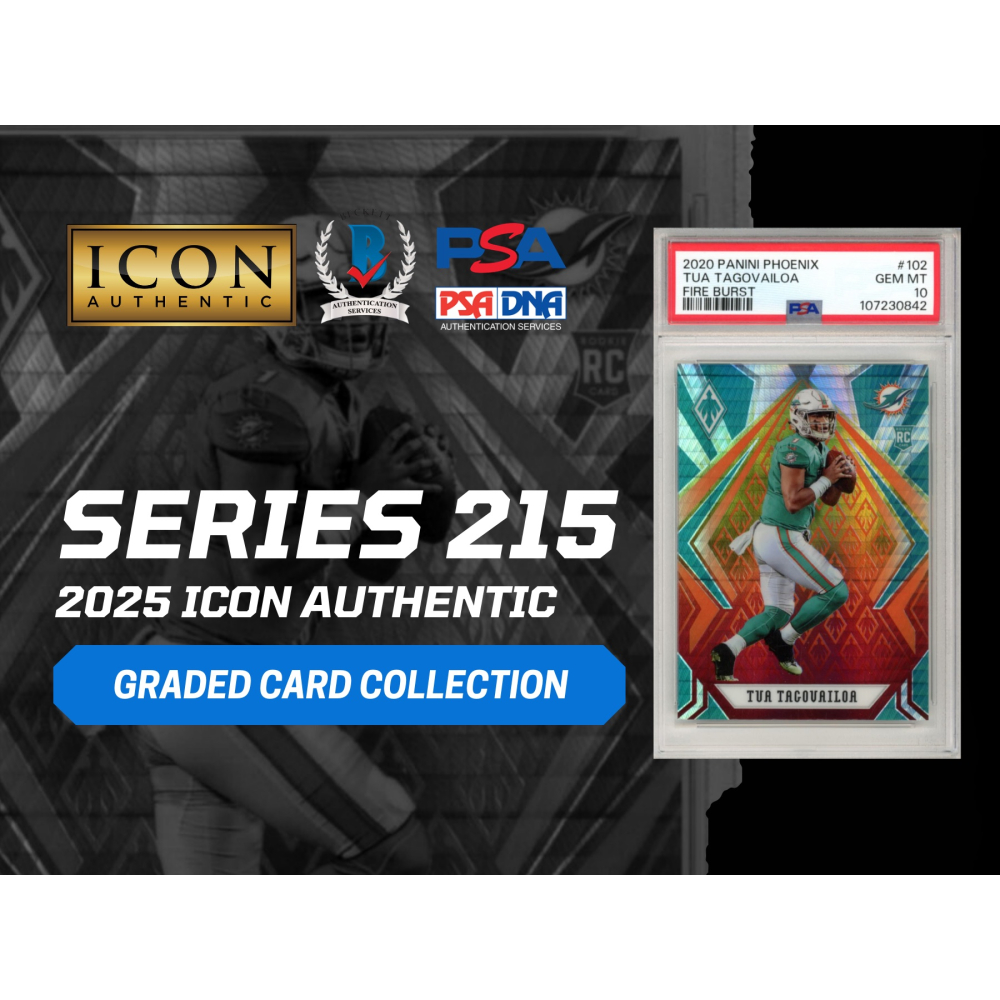 2025 Icon Authentic Graded Card Collection Mystery Box Series 215 at PristineAuction.com