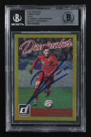 Robert Lewandowski Signed 2016 Donruss Dominators Gold #1 (Beckett) at PristineAuction.com