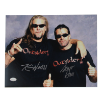 Scott Hall & Kevin Nash Signed WWE 11x14 Photo (JSA) at PristineAuction.com