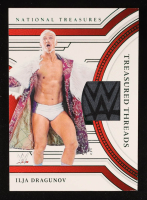 Ilja Dragunov 2024 Panini National Treasures WWE Treasured Threads Emerald #42 #2/5 at PristineAuction.com