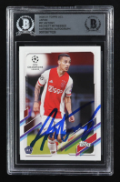Antony Signed 2020-21 Topps UEFA Champions League Japanese #87 RC (Beckett) at PristineAuction.com