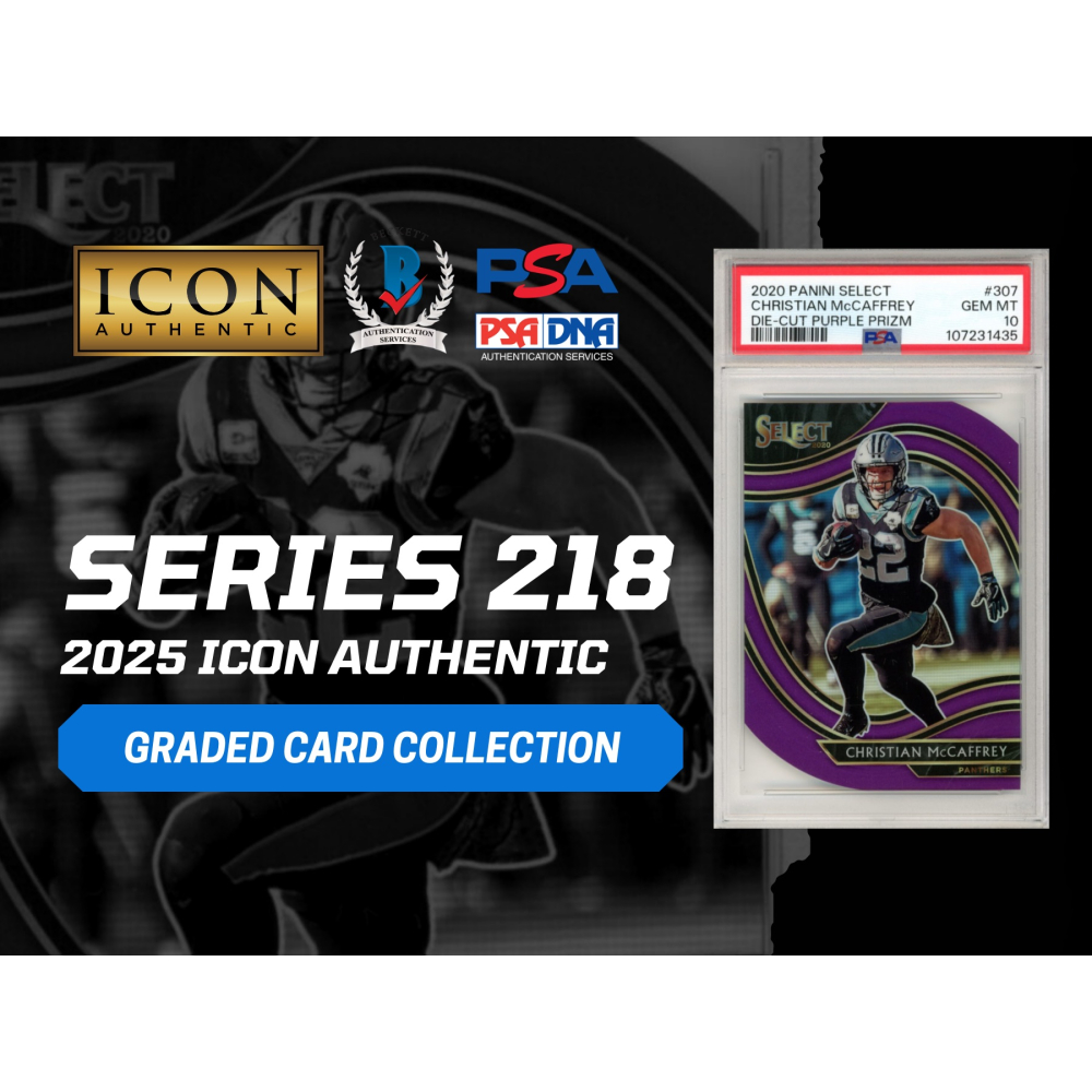 2025 Icon Authentic Graded Card Collection Mystery Box Series 218 at PristineAuction.com