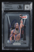 Conor McGregor Signed 2022 Panini Prizm UFC Flashback #7 (Beckett | Auto Grade 10) at PristineAuction.com