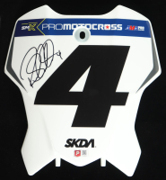 Ricky Carmichael Signed Motocross Plate (PA) at PristineAuction.com
