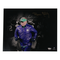 Brian Kelly Signed Notre Dame Fighting Irish 11x14 Photo (Fanatics) at PristineAuction.com