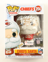 Will Shields Signed Browns #204 Chiefs Santa Funko Pop! Vinyl Figure Inscribed "HOF 15" (Schwartz) at PristineAuction.com