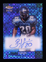Brian Dawkins 2024 Finest Flashback Autographs Blue Checkerboard Refractors #FBABD #64/99 at PristineAuction.com