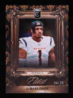 Ja'Marr Chase 2022 Elite Elitist Orange #7 #6/25 at PristineAuction.com