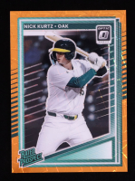 Nick Kurtz 2025 Donruss Optic Orange Velocity #154 RC at PristineAuction.com