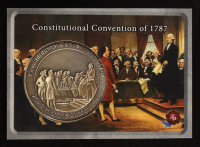 Constitutional Convention Of 1787 - 2022 Historic Autographs The Washington Chronicles Commemorative Medallion #GWC2 at PristineAuction.com