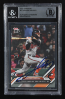 Jackson Holliday Signed 2024 Topps Now #61 RC (Beckett) at PristineAuction.com