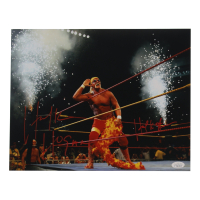 Hulk Hogan Twice-Signed WWE 11x14 Photo (JSA) at PristineAuction.com